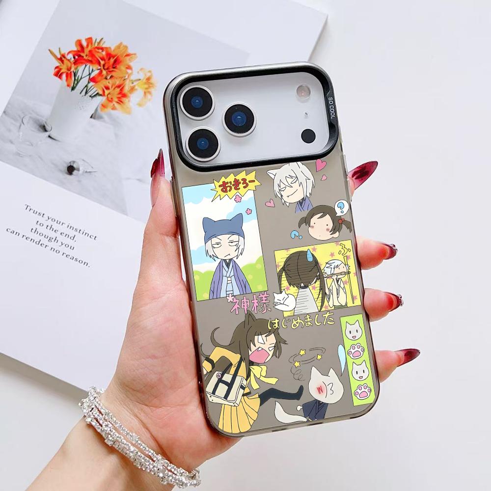 Чехол для телефона с аниме K-Kamisama Kiss для iPhone 17 16 15 14 13 12 11 Pro Max Air Матовый Лазерный Аврора Ударопрочный Funda