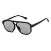 Vincent Chase by Lenskart | Light Grey Hexagonal Stylish Sunglasses | UV Protected | For Men & Women | Large | VC S13833