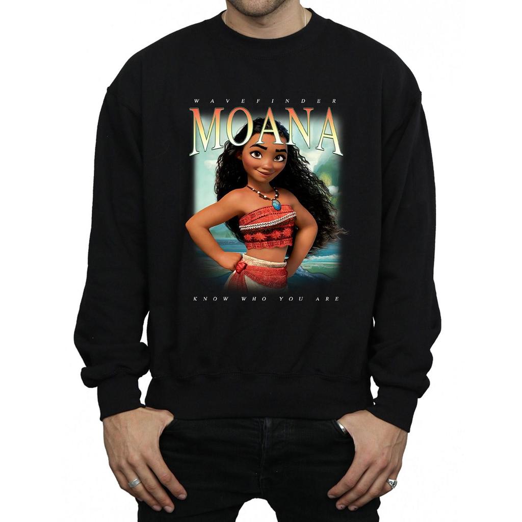 Disney Mens Moana Montage Sweatshirt
