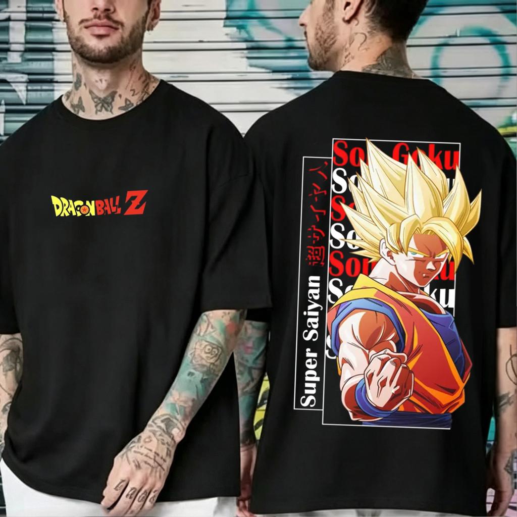 Футболка с принтом Dragon Ball Z, короткий рукав, хлопок, Сон Гоку, Веджета, унисекс, женская одежда, Харадзюку, Yk Tee, винтажная, повседневная, футболки