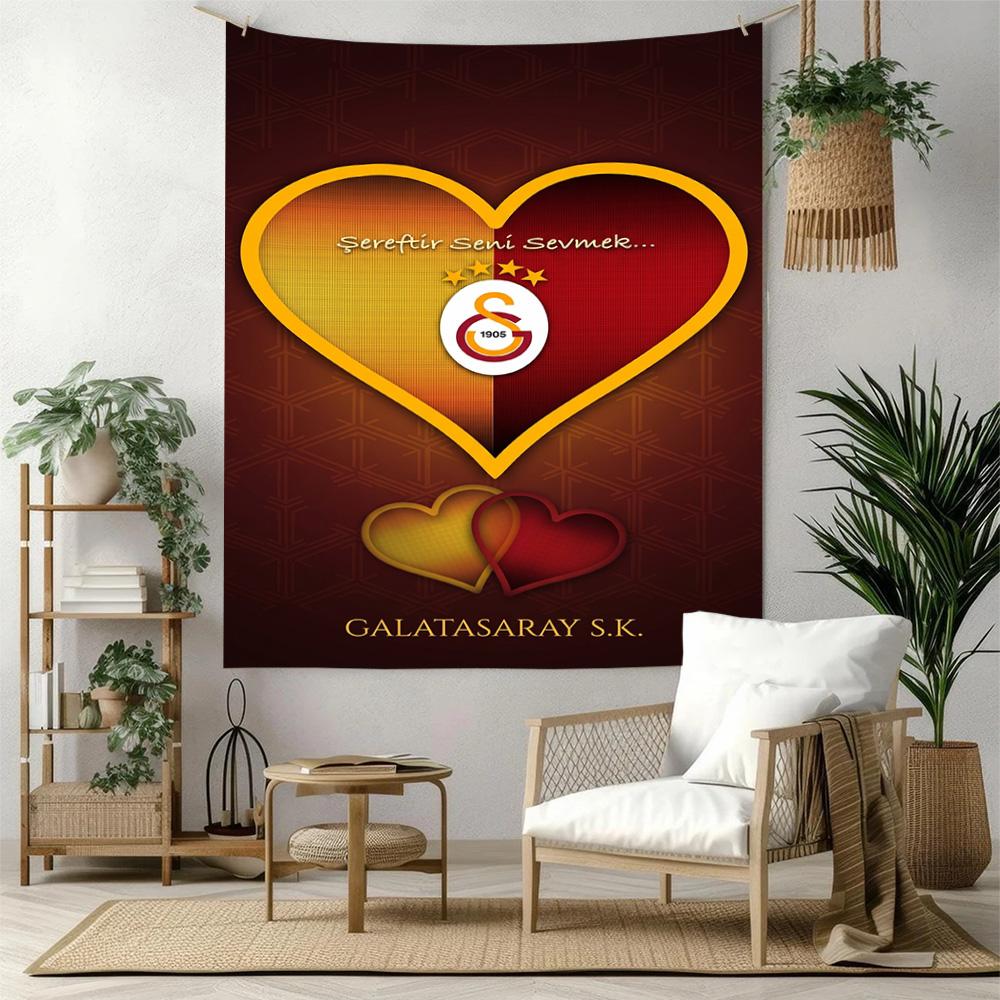 Galatasaray Wall Decor Tapestry Art For Pet Memorial Birthdaywedding Party Backdrop Family Gift