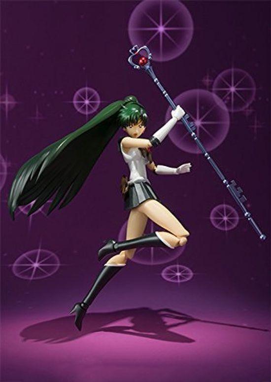 BANDAI Sailor Pluto Pretty Guardian Sailor Moon Series Height 150mm Web Store Limited S.H.Figuarts Approx. [Tamashii Item]