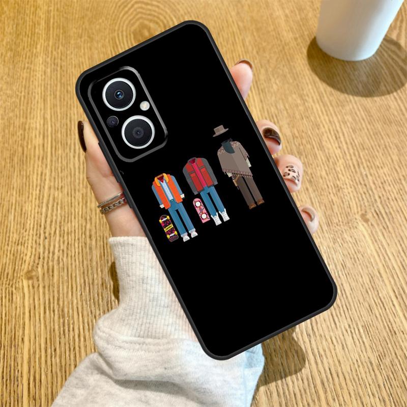 Чехол Back To The Future Для OPPO Reno 10 11 12 13 14 Pro 14F 13F 12F 11F 7 8 Lite Чехол OPPO Find X5 X8 X9 Pro