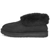 Mate Revival Warm Mid-Top Fleece Snow Boots Women Boots Black 5404O-BLK