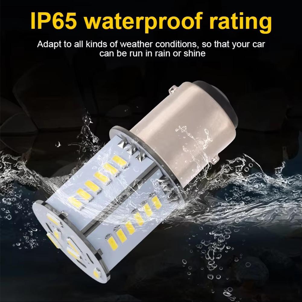 1 шт. Задний фонарь для мотоцикла, 12 В, высокая яркость, стоп-сигналы, BAY15D, светодиодные 30SMD, плавный стробоскоп, вспышка, стоп-сигнал для мотоцикла