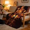 Throw High-Density Short Plush Blanket For Sofa Nap Air-Conditioned Room Soft Skin-Friendly The Mummy