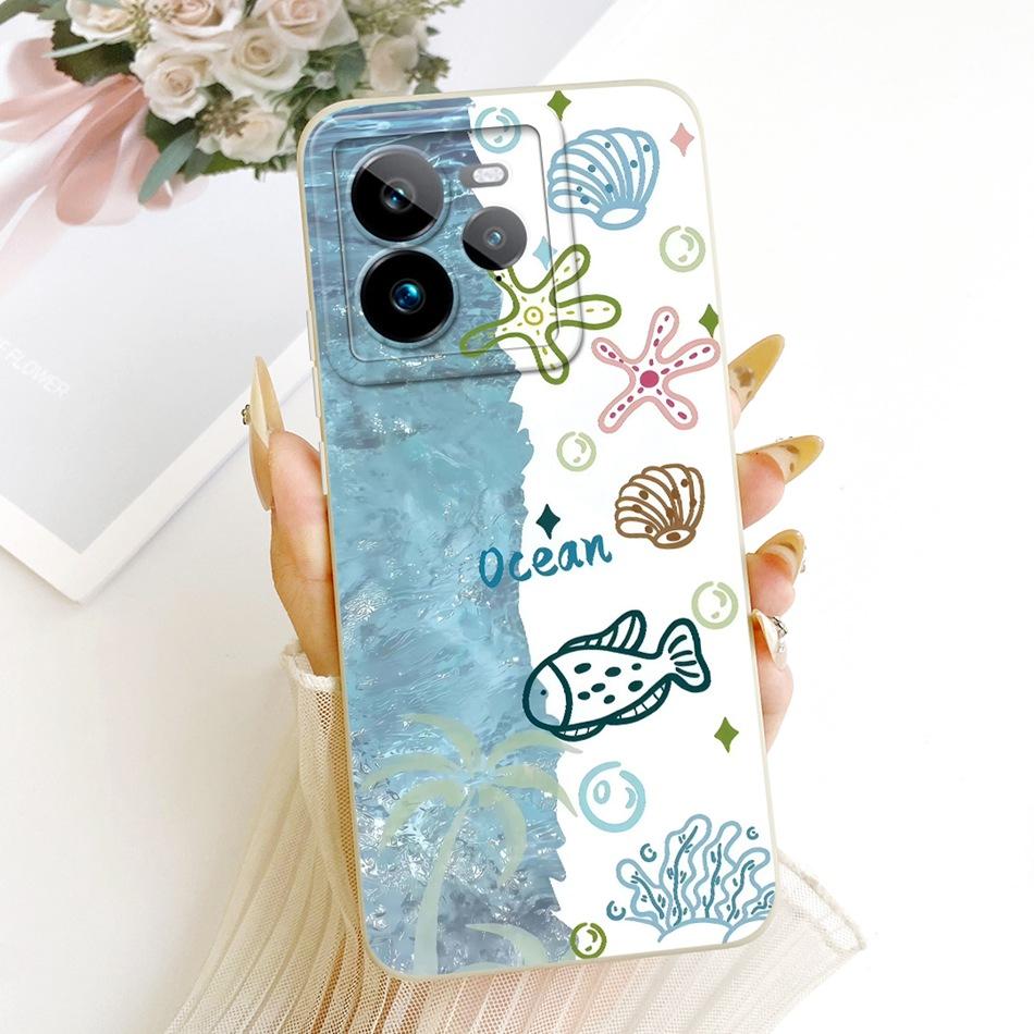 Для Realme GT 7 Pro Милый Кот Цветок Мультяшный Чехол Для Телефона Для Realme GT7 Pro RMX5010 Ударопрочный Мягкий Силиконовый Чехол Бамперы