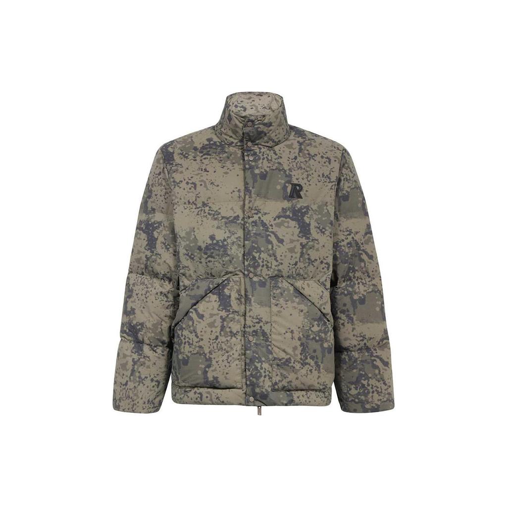 Represent Camouflage Printed High-Neck Puffer Jacket MP1002-11