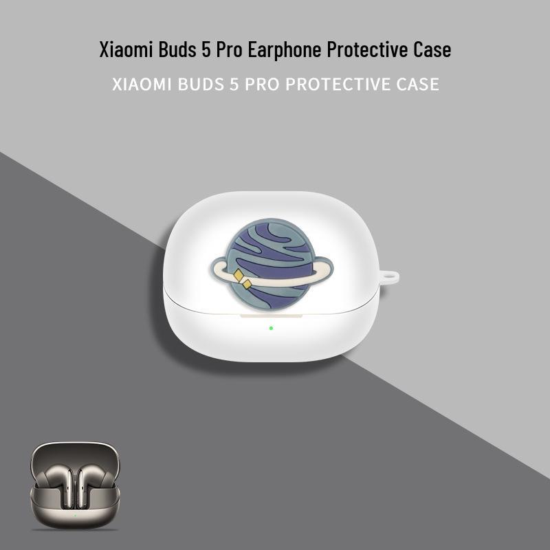 Xiaomi Buds 5 Pro Earphones Protective Case - Wireless Bluetooth Earbuds Shell
