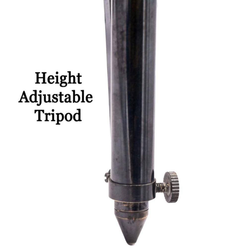 Телескоп с двумя стволами из латуни и штативом – старинный морской рабочий телескоп, длина 35 см