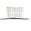 Luthier Tools Guitar Repair Radius Stainless Steel Bass String Measure Portable Bass String Ruler