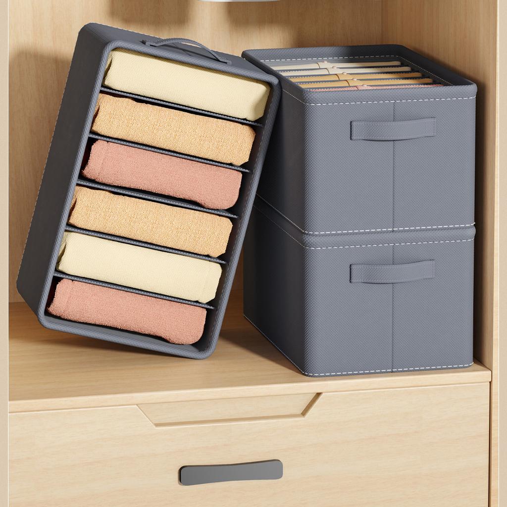 PP Board Брюки Для Хранения Артефактов Общежитие Складной Свитер Джинсы Сортировочная Коробка Шкаф Многослойная Коробка Для Хранения Одежды