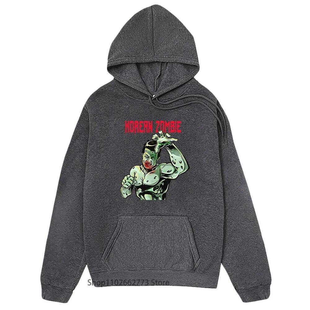 Korean Zombie Hoodies Gothic Anime Sweatshirts Long Sleeve Clothes for Women Streetwear Unisex Clothing Harajuku Pullover Y2k Top