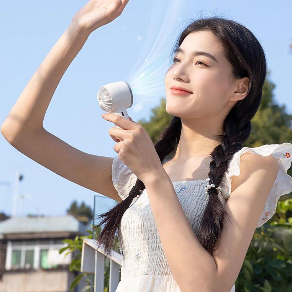 Small Cooling Fan Rechargeable Handheld Fan, Outdoor Portable Fan For Desktop And Office, Battery Powered