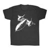 Mens Tshirt SR-71 Tshirt Blackbird T-shirt Military Tshirt Airplane T-shirt Unisex T-shirt Graphic Tee Black T-shirt Soft Tees