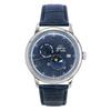 Классические часы «Солнце и Луна» с кожаным ремешком, синим циферблатом, автоматические RA-AK0806L, мужские