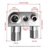 NEW LSX LS3 Engine Swap Conversion A/C Line Compressor Adapter Fitting
