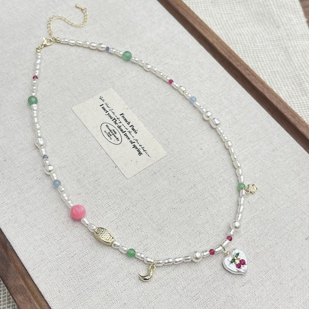 Шикарное ожерелье 2024 года с дофамином: Универсальные, милые и стильные украшения для женщин