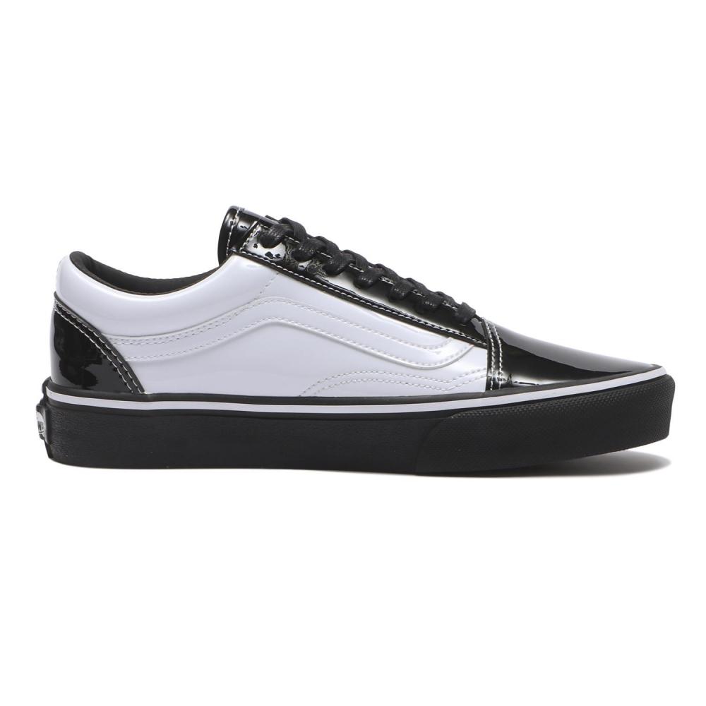 VanS Men S Old Skool SneakerS Wht Blk Blk V36cf