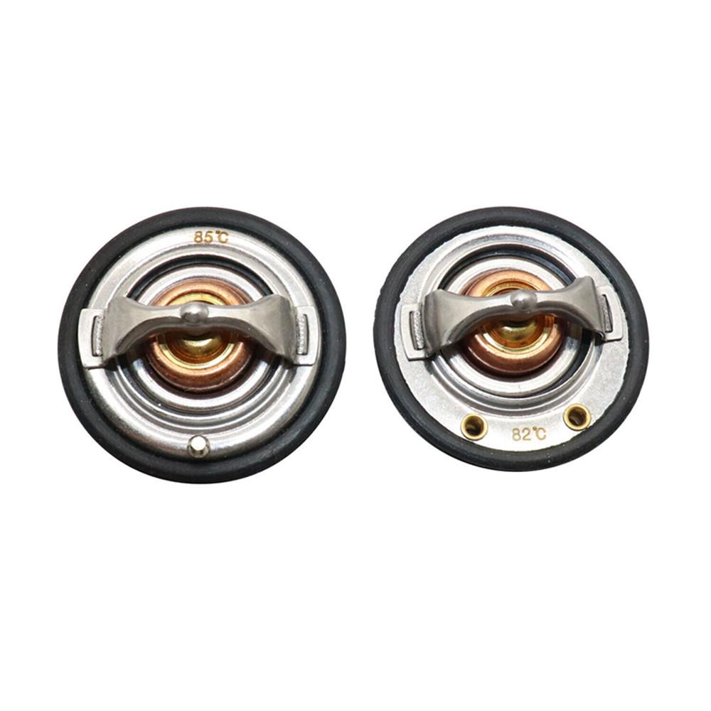 185°F & 180°F Thermostat Front Rear Kit For Silverado Express Sierra Savana 6.6L