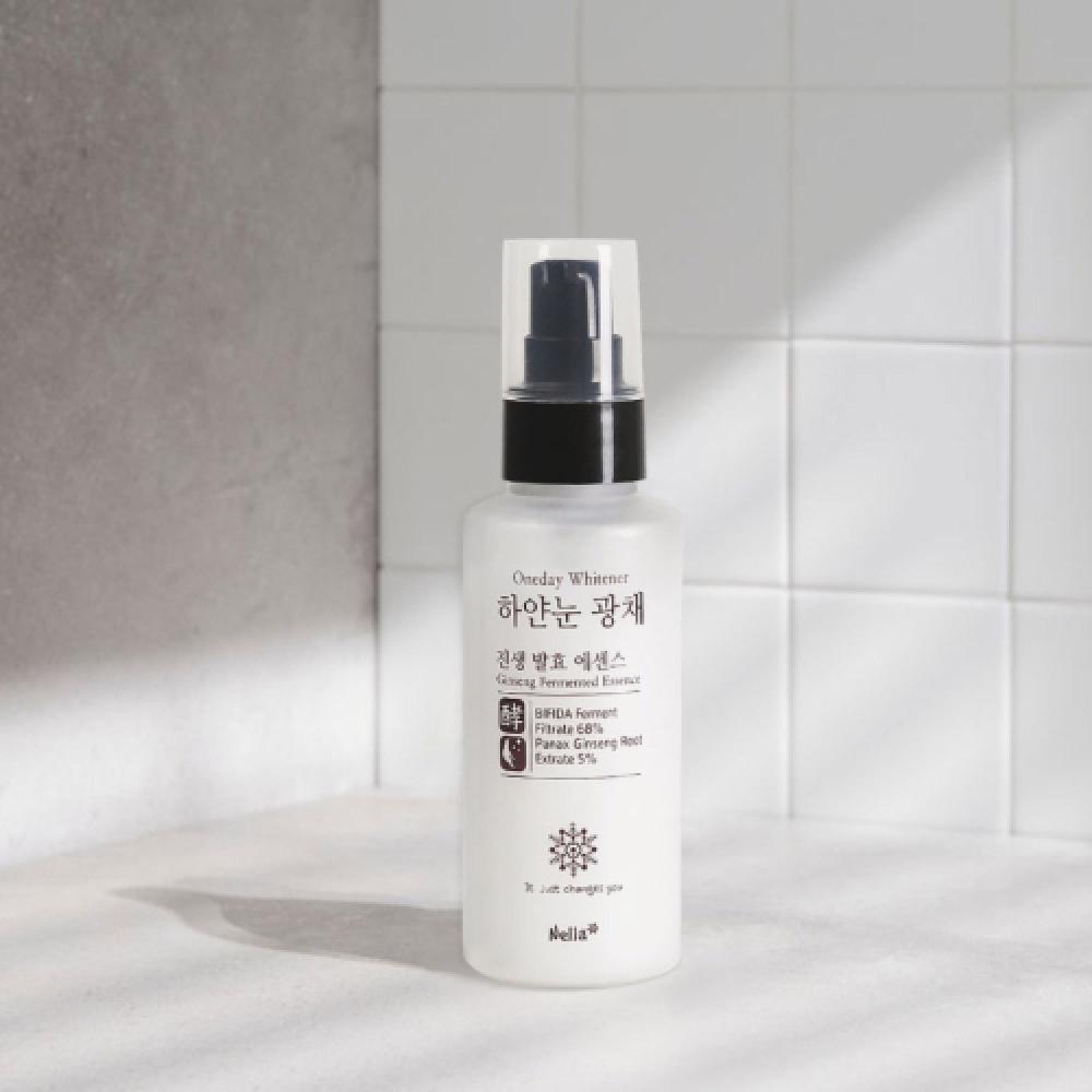 Nella White Eye Radiance Ферментированная Увлажняющая Кожа+2 Эссенция Базовая Косметика