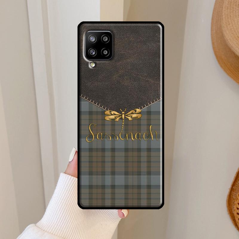 Чехол Outlander Tartan Sassenach для Samsung Galaxy A06 A05 A16 A26 A36 A56 A33 A32 A52 A15 A53 A13 A34 A54 A14 A35 A55