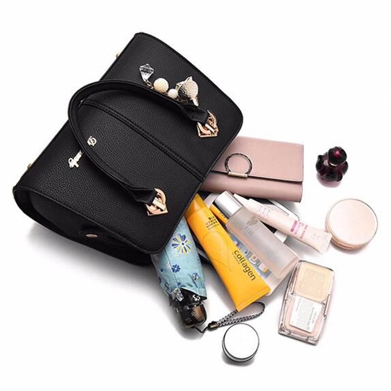 Shoulder Bag with Flower Tassel Crossbody Bags Handbag for Women