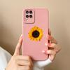 Для Samsung M22 M32 Чехол Расписные Цветы Улучшенный Жидкий Силикон Защита Камеры Задняя Крышка Телефона Для Galaxy M 32 M 22 Fundas