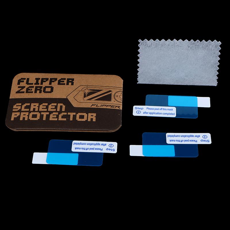 Чехол для экрана, 3 шт., защитная пленка для экрана игровой консоли для Flipper Zero, игровые принадлежности, рождественские подарки для девочки