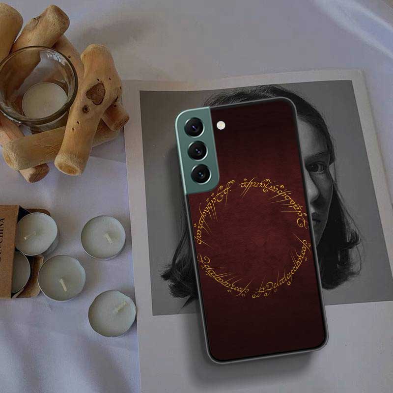 The L-Lord of the R-Rings Phone Case For Samsung S25 Edge S24 FE Galaxy S22 Ultra S21 Plus S20 S23 S10 Plus Cover Silicone Soft
