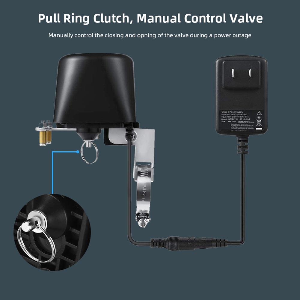 Smart Tuya Wi-Fi Zigbee 3.0 Контроллер клапана Приложение Водяной клапан, воздушный клапан, пульт дистанционного управления для управления клапаном воды/газа