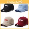 Vintage Letter Embroidery Baseball Cap Outdoor Breathable Peaked Caps Gifts