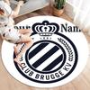 Club Brugge KV Custom Name Round Area Rug,Carpet Rug for Living Room Bedroom Sofa Playroom Decor,Non-slip Floor Mat