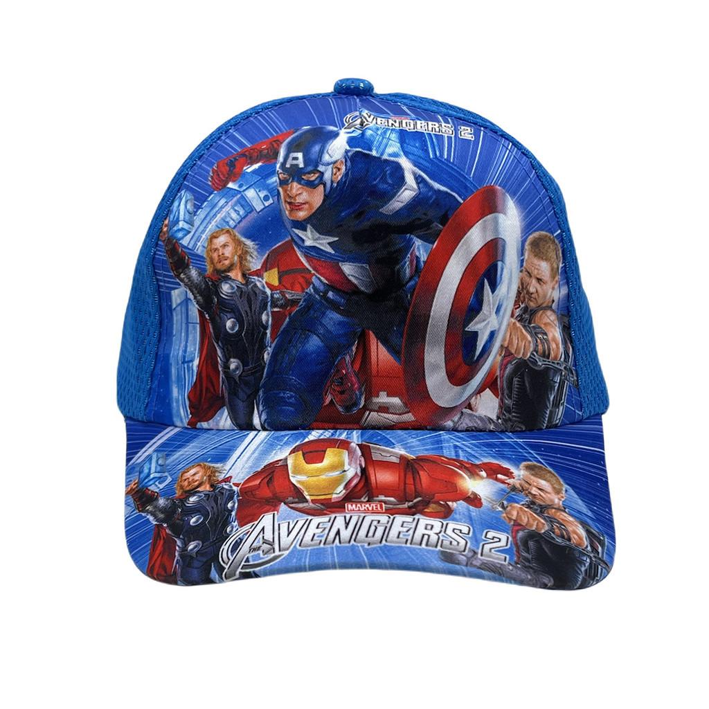 Детская бейсболка Мстители с солнцезащитой от УФ-лучей, летняя шляпа