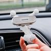 Автомобильный держатель для телефона на воздуховод, автомобильный крючок для вентиляционных отверстий, фиксированный кронштейн для навигации, антивибрационный держатель, выдвижная подставка для мобильного телефона
