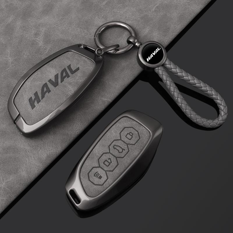 Чехол-брелок из сплава для Great Wall Haval H6 2024 H9 2024 H2 M6 Cool Dog Plus Owl Dragon MAX F7 F7X F7H H8 H3 Аксессуары