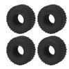 4 шт. Шины из мягкой резины для радиоуправляемой машины, улучшенное сцепление, губчатая подкладка, амортизирующие, сменные шины для