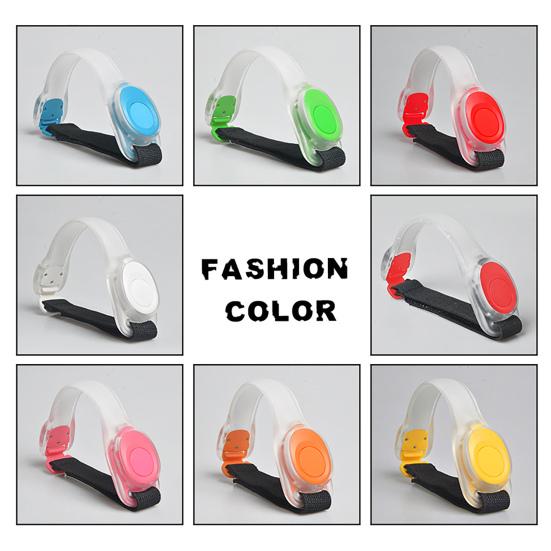 Симпатичная светящаяся рука, многоцелевая лента, широкий уличный красочный защитный светоотражающий ремень для путешествий