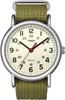 TIMEX унисекс (для взрослых) Weekender Central Park Cream x Olive T2N651 [Обычный импортный продукт]