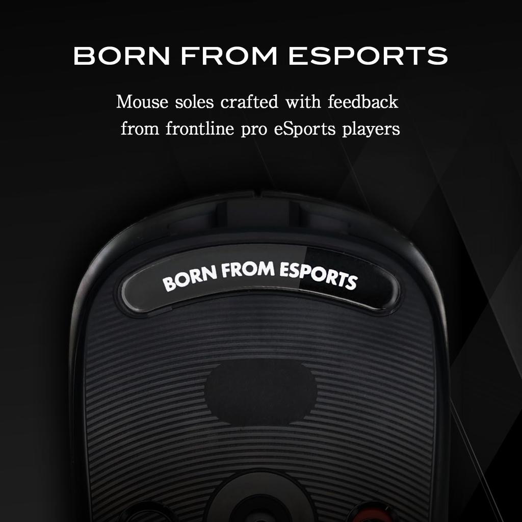 QSPEC Ножки для мыши Профессиональная игровая мышь G PRO Wireless Игровая мышь Беспроводная Супер Круглая Обработка Края PRO G-PRO (G Wireless, FUJI_BLACK (Стакан