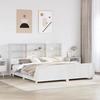 VidaXL Bed Frames Without Mattress White 180x200 Cm Solid Pine Wood 3323681