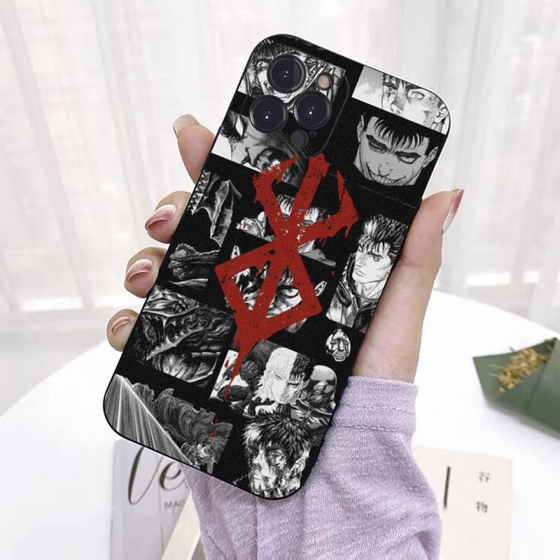 Чехол для телефона Berserk Guts для iPhone 8, 7, 6, 6S Plus X SE 2020, XR, XS 14, 11, 12, 13, Mini Pro Max, чехол для мобильного телефона