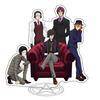 Фигурка на акриловой подставке Bungou Stray Dogs, Эдогава Рампо Федор Достоевский, Накахара Чууя, настольная игрушка-подставка