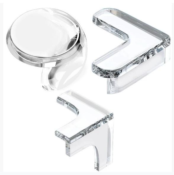 Уголок стола, защита от столкновений, мягкая защита углов шкафа от столкновений, прозрачная защитная накладка