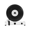 Modern Luxury Vertical Retro Phonograph Model Black Vinyl Record Crystal Creative Ornaments Desktop Study Decoration Shooting Props
