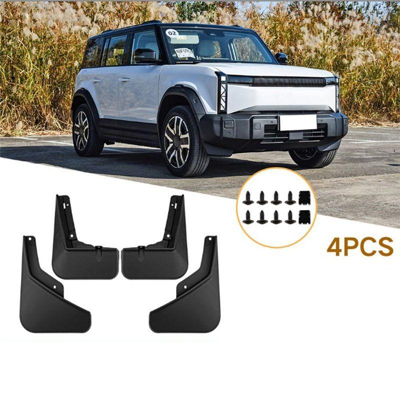 AA92-Car Mudguards For Jaecoo 6 2024 Front Rear Mud Flaps Guards Splash Fender Car Exterior Parts