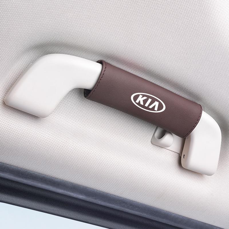 BXAOK1 1 шт. Чехол-защита от царапин на ручку крыши из ПУ-кожи Для Kia GT-Line KN Sportage Ceed Rio Picanto Sorento Soul Cerato Venga