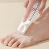 New Portable Toe Scrubber Toenail Tool Ergonomic Handle Foot Care Scrubber Toe Gaps Cleaning Foot Brush Foot Care