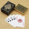 Gold Silver PVC Full Plastic Playing Cards Waterproof Durable Poker Cards Game Deck Poker Set Magic Cards