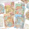 Large 3D Diorama Stickers, Cross-Border Miniature Scene Decals, Pop-Up Scrapbooking Supplies